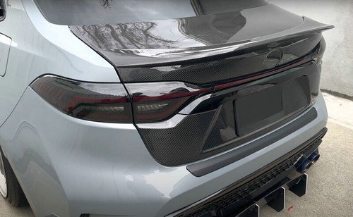 Alerón trasero maletero alas fibra de carbono para Toyota Corolla E210 19-22 sedán de 5 puertas - Imagen 15 de 16