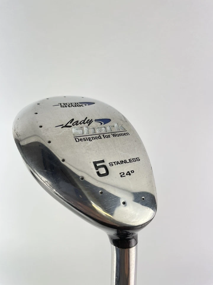Tiger Shark Ladies 5 Hybrid 24* Womens Flex Graphite /Right /New Grip /12159 - Image 2 of 4
