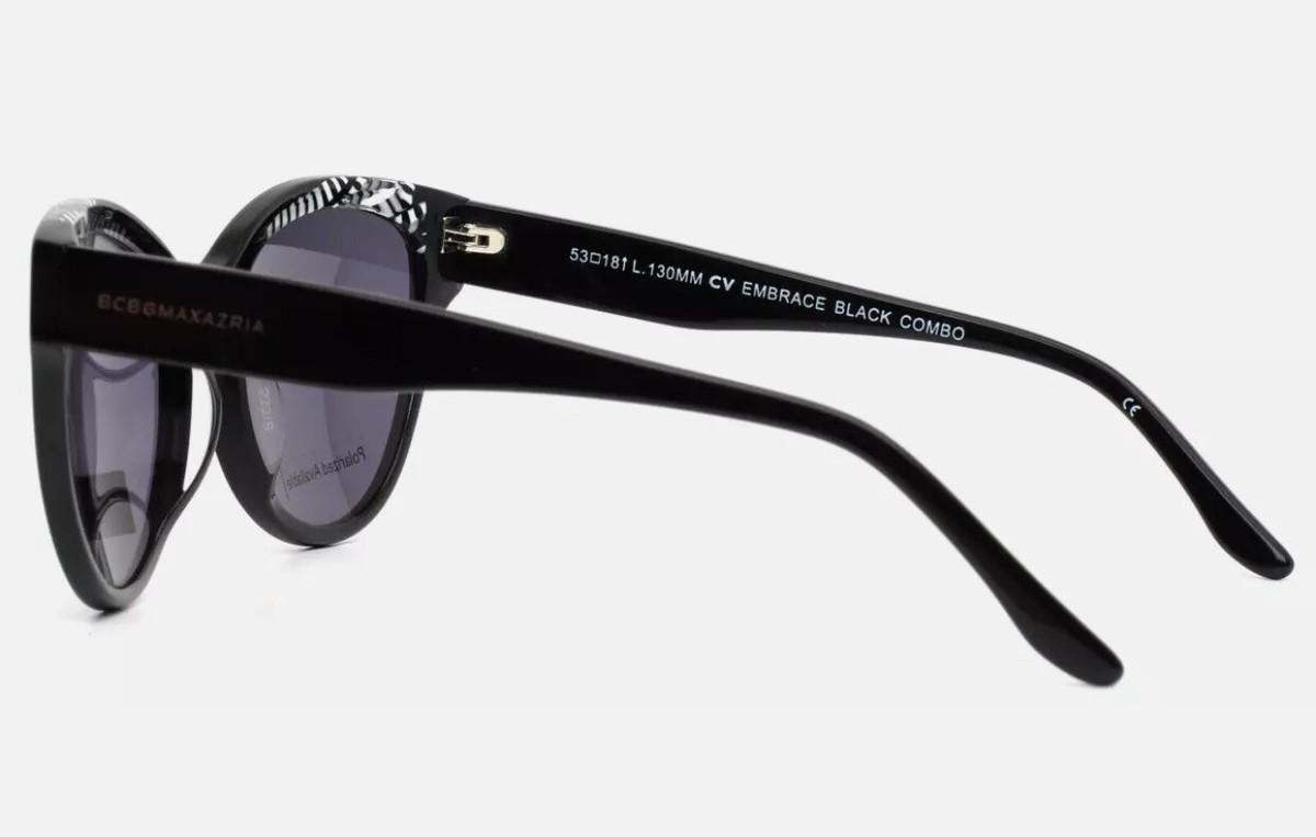 BCBGMAXAZRIA New Embrace Black Combo Womens Cat Eye  display picture 3