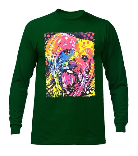 Yorkie Love Animal Pet Funny Joke Humor Humorous Long Sleeve - Picture 6 of 12