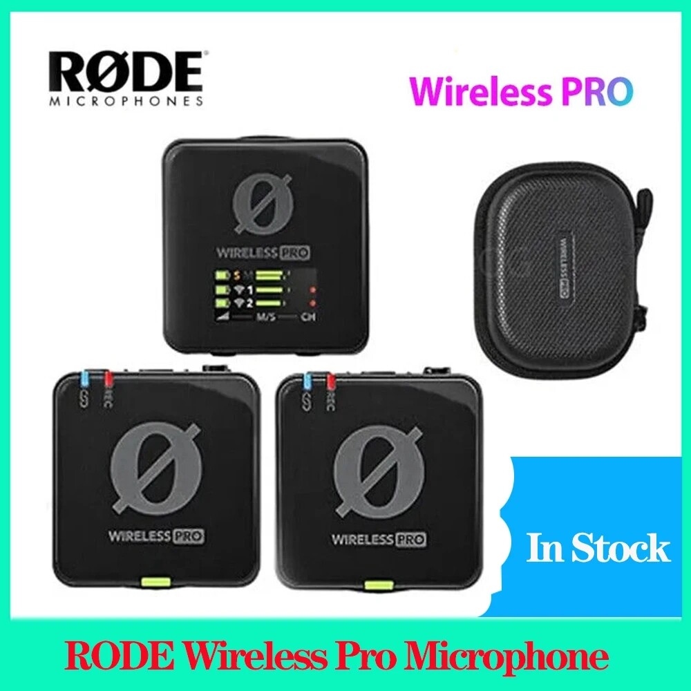 RODE WIRELESS PRO 2.4G Wireless Lavalier Microphone System for