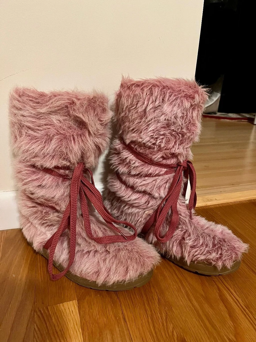 Monster fur boots cheap