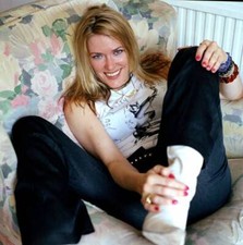 Welsh singer Cerys Matthews of rock group Catatonia London 2002 Old Photo