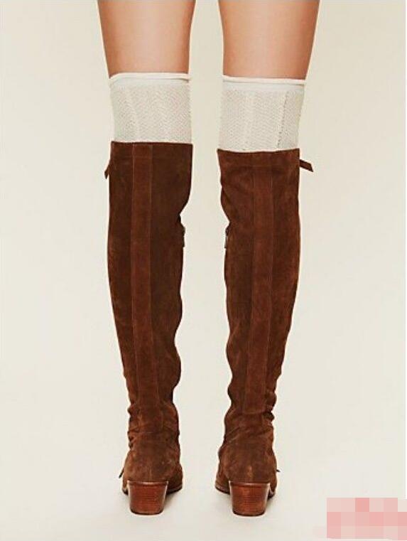 Vintage Damas Gamuza cubano Tacones Con Zapatos Cordones Zapatos Con botas Hasta La Rodilla Caballero Vaquero caliente 94f924 Vintage Damas Gamuza cubano Tacones Con Zapatos Cordones Zapatos Con botas Hasta La Rodilla Caballero Vaquero caliente 94f924