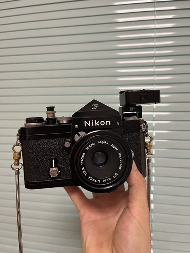 Black/Silver Metal Cold Shoe Base for Nikon F F2 Camera For Nikon as-1 Hot shoe - Photo 6/10