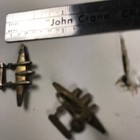 1940's STERLING P38 AIRPLANE EARRINGS (SCREW BACK) - WW2 — photo 3