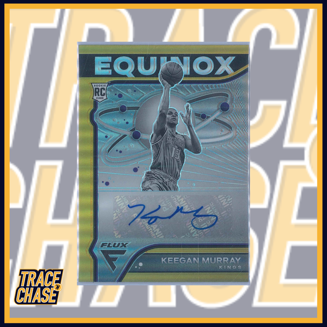 2022-23 Panini Flux Basketball Keegan Murray Equinox Autograph 10 