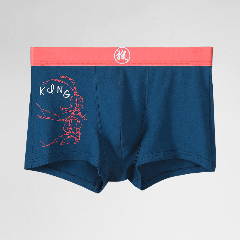 ZONBAILON Men's Underwear Sun Wukong Element Chinese Style Boxer