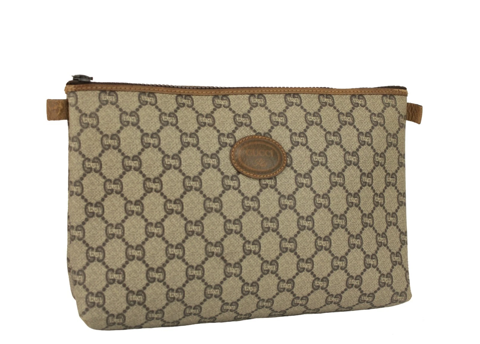GUCCI PLUS GG pochette toile et cuir sac à main sac accessoires sac femmes Italie