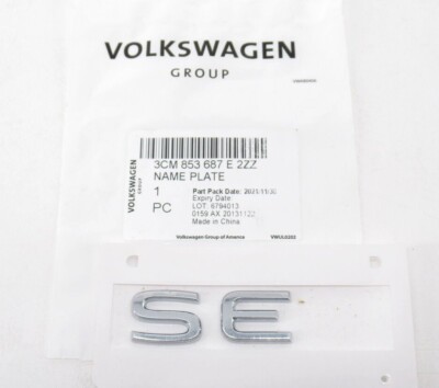 Genuine OEM VW 3CM-853-687-E-2ZZ 