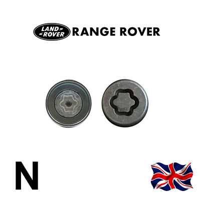 Land Range Rover Discovery Evoque Freelander Velar Locking Wheel Nut Bolt Key N