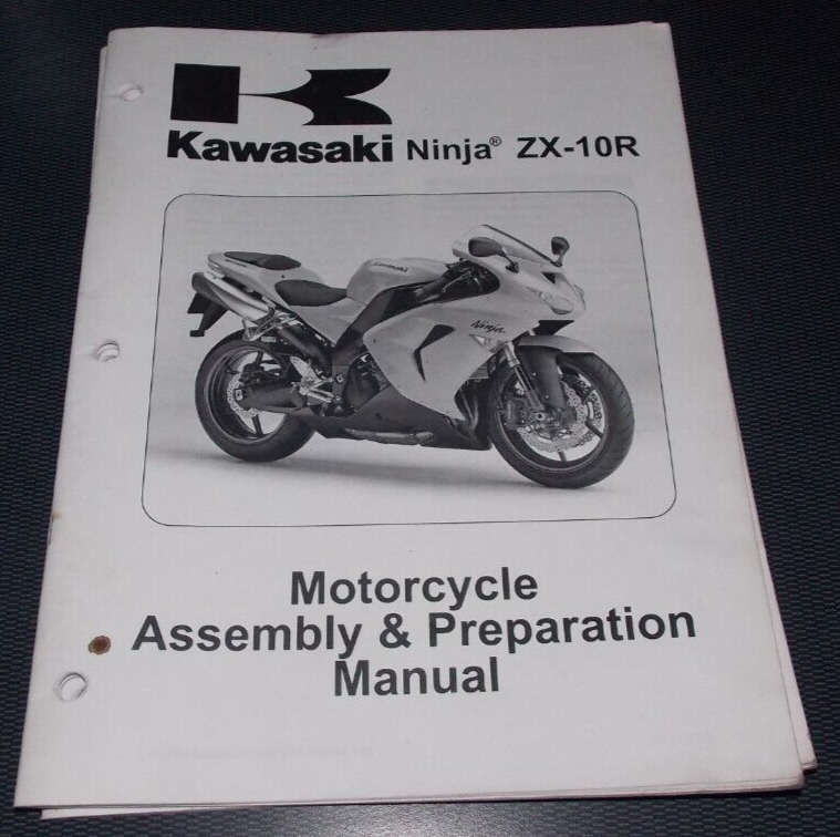 ちぇっく ZX-10r motorcycle service manual OEM Kawasaki Ninja ZX-10R