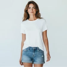 AEROPOSTALE - STYLE 19 B177 6K - THE MIDI - SIZE 4 - MEDIUM WASH - MIDRISE - B2