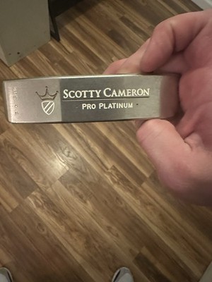 Titleist Scotty Cameron RH Big Sur Pro Platinum 35 Inch Putter Brand New Grip
