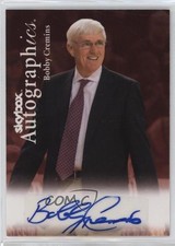 2011-12 Fleer Retro 1999-00 Autographics Design Bobby Cremins #99AU-BC Auto 2s2