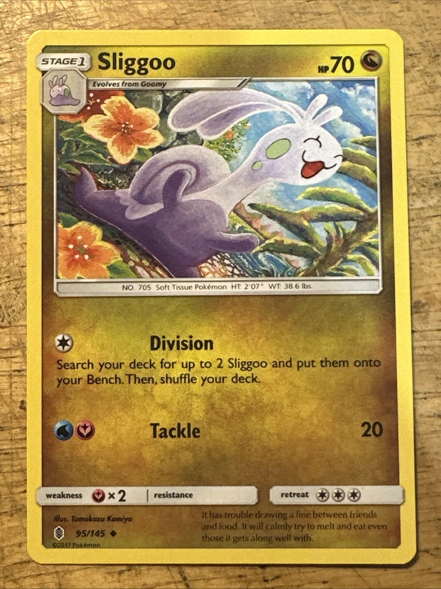 Sliggoo 95/145 Non-Holo Guardians Rising NM Pokemon Card