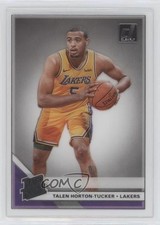 2019-20 Panini Clearly Donruss Rated Rookie Talen Horton-Tucker #98 01wi