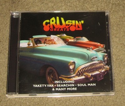 Crusin' Greats CD The Coasters Drifters Platters Tommy Roe Jimmy Crawford