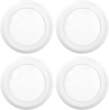 4 Pack 6 Inch Led Flush Mount Ceiling Light 15w Dimmable 3000k Slim Disk
