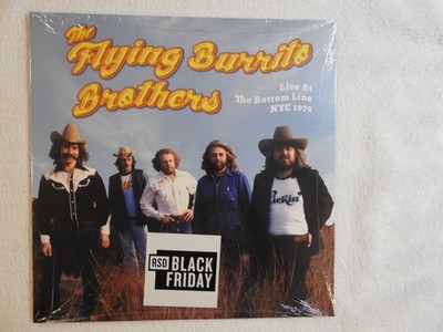 Flying Burrito Brothers ''Live At The Bottom Line 1976'' BRAND NEW 2022 RSD LP!