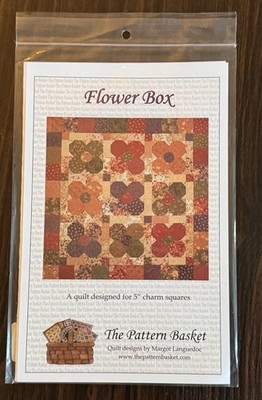 2006 Quilt Pattern Flower Box by Margot Languedoc for The Pattern Basket