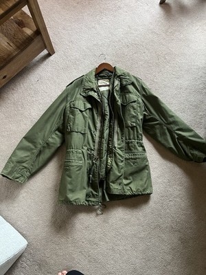 Vintage Men s Field Coat With Removable Insulation Layer