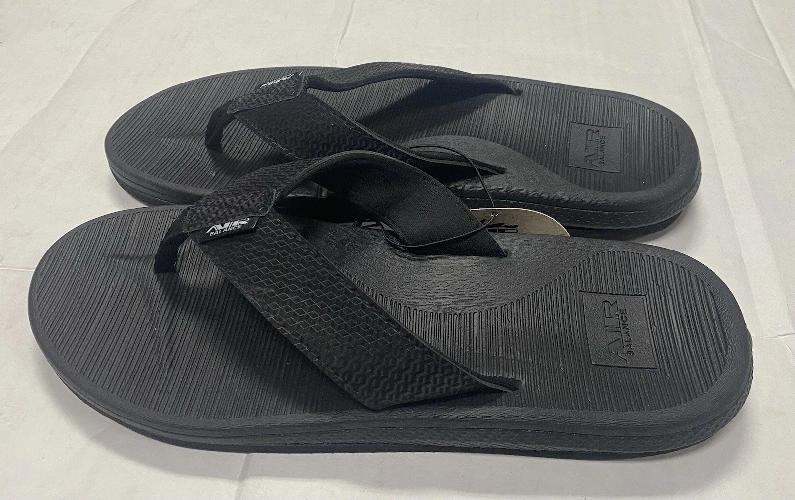 NEW BALANCE Sandali infradito Air Balance Comfort Cushion uomo neri taglia 8 9 10 11 12 13