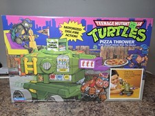 Vintage TMNT Pizza Thrower 1989 Playmates - MIB Sealed NEVER OPENED