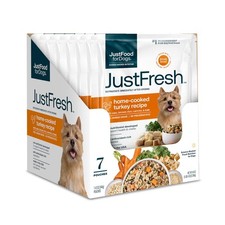 JustFresh Wet Dog Food, Fresh Pet Meals and Toppers with No Preservatives, Re...