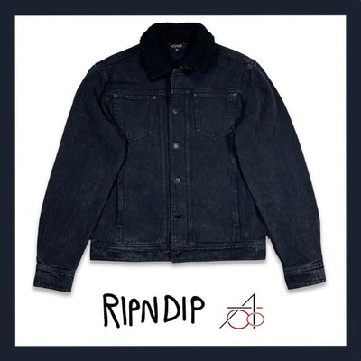 Ripndip denim overshirt jacket   M size