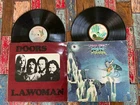 THE DOORS- L.A. WOMAN & URIAH HEEP DEMONS AND WIZARDS 2 VINYL RECORD LOT