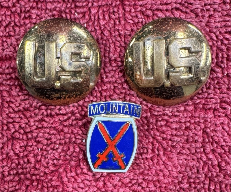 10th mountain division pins