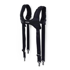 Husky Universal Sliding Rig Tool Belt Support in Black