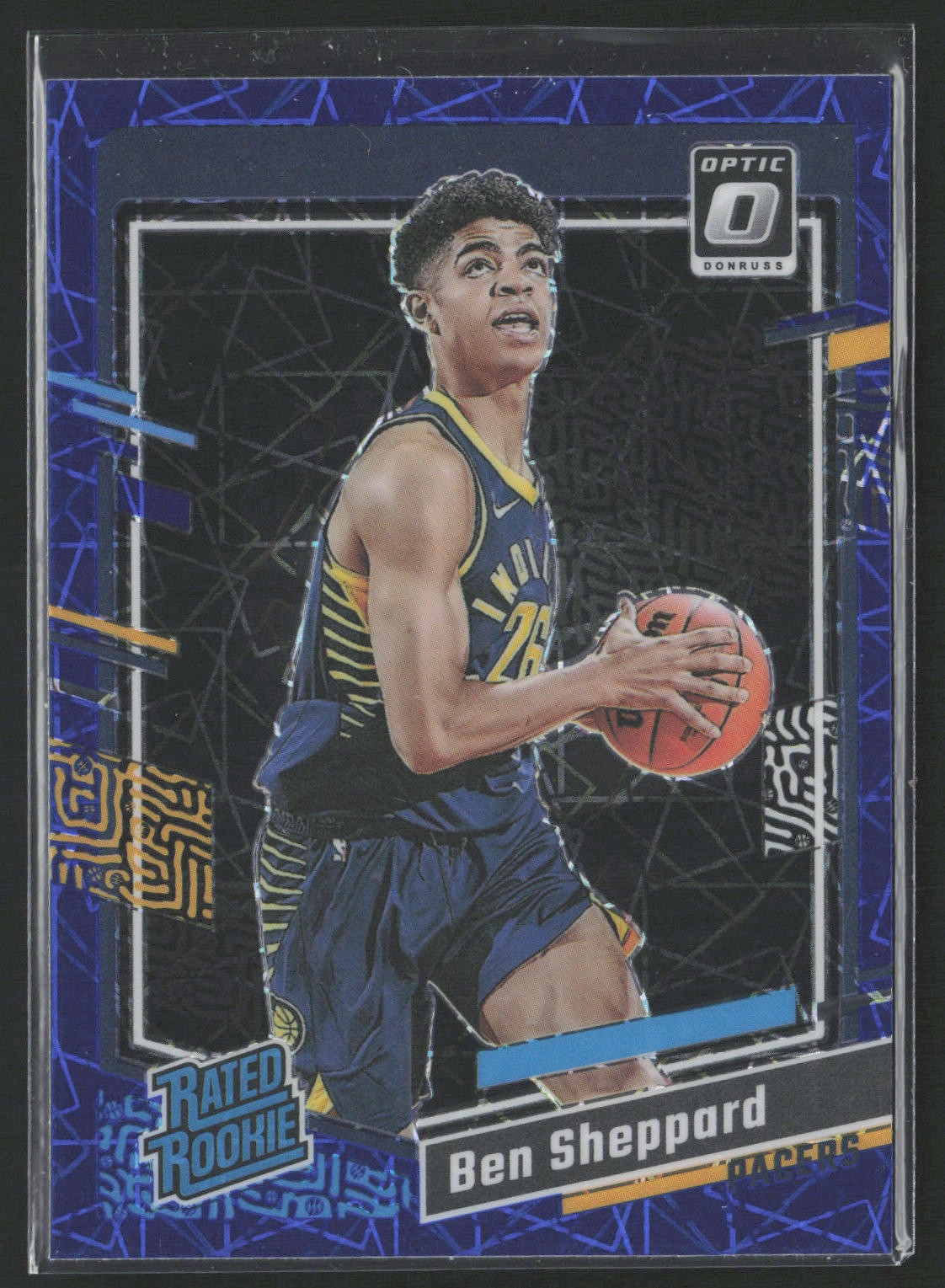 2023-24 Donruss Optic #221 Ben Sheppard Blue Velocity