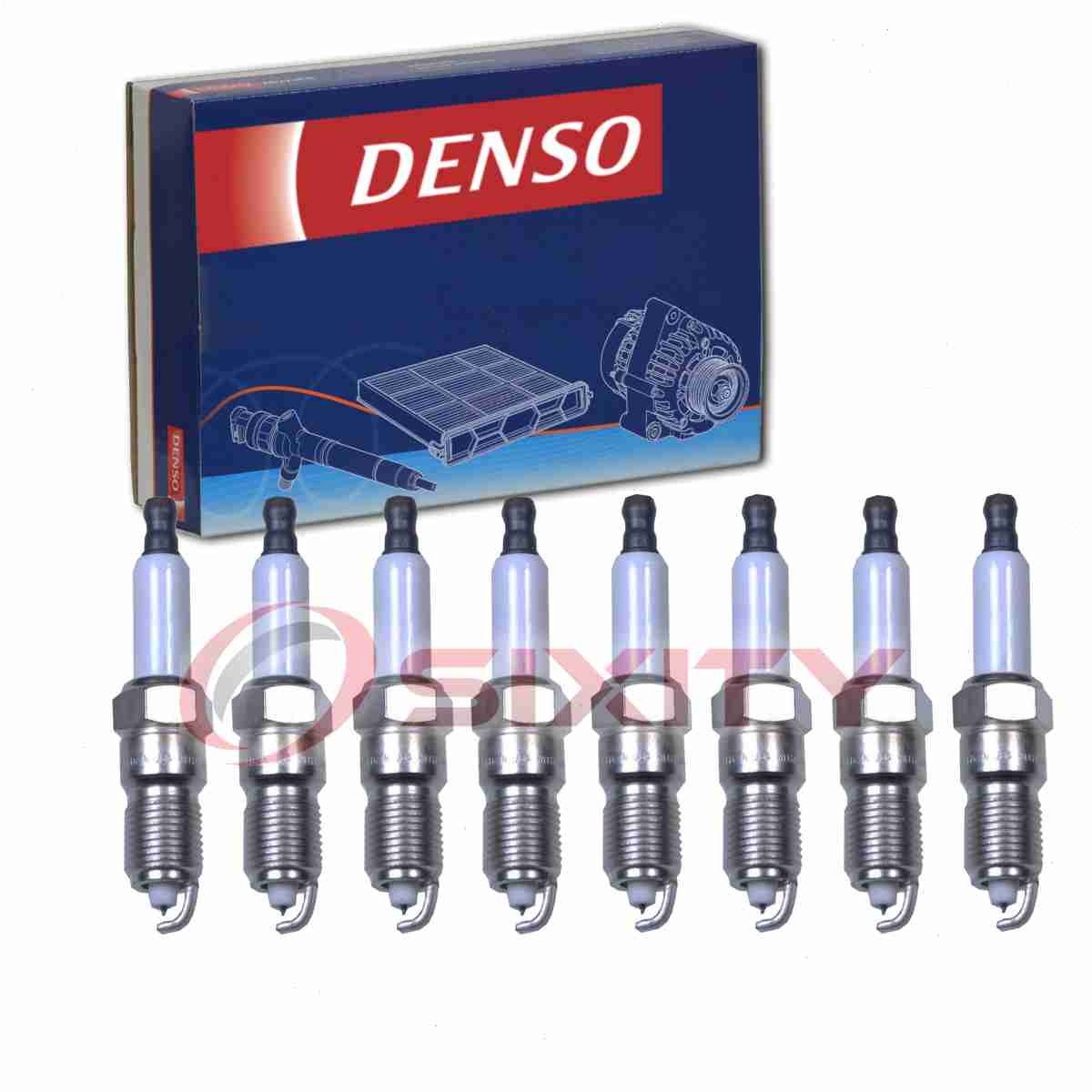 8 pc Denso Spark Plugs for 2009-2012 Chevrolet Colorado 5.3L V8 Ignition qj