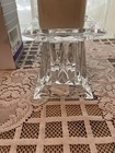 Vtg. New Marquis By Waterford Crystal Quad Prism Candle Holder/Vase W/ Box — photo 4