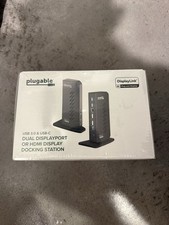 Plugable USB 3.0 and USB  C Dual 4K Display Docking Station