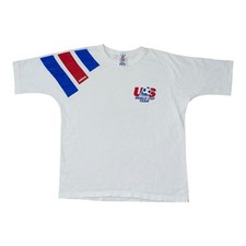 Vintage Adidas US Olympic Team Soccer Jersey Men's Medium 1992-1994 World Cup