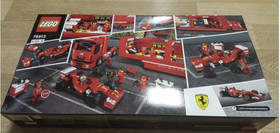 Lego 75913 speed champions f14 t scuderia ferrari truck new sealed retired set