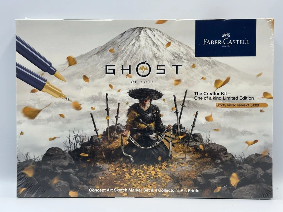 FABER-CASTELL Ghost of Yōtei Sketch Marker Set & Creator Kit Neu | Blitzversand - Bild 3 von 4