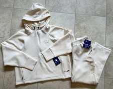 Champion 2 Pc Set Flex Hoodie Large Flex Pants Medium Natural NWT