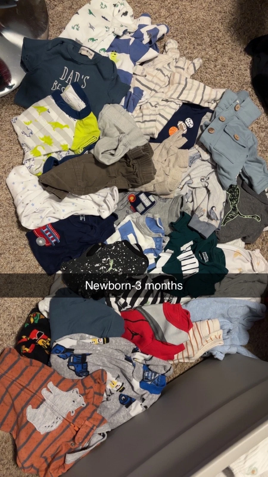 baby boy clothes and sleep sacks size newborn-3 months
Opens in a new window or tab
