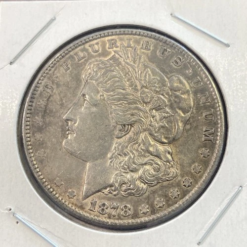 1878 Morgan Silver Dollar 8TF $1 - Philadelphia Mint