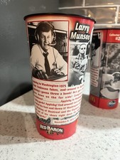 McDonald's Coca-Cola Georgia Bulldogs Larry Munson Football Cups Red Black White