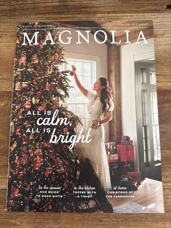 Magnolia Winter 2025 Journal Issue No. 37  exhale All Is Calm All Is Bright