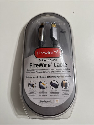 Signature Series by Belkin Firewire Kabel 4-Pin auf 6-PIN 1,8 m (6 Fuß)