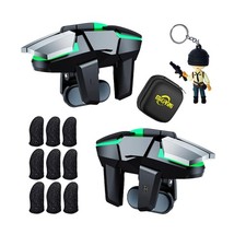 Ergonomic 13 in 1 Mobile Game Controller for iPhone & Android - Perfect for FPS