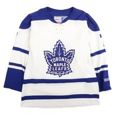 Vintage Toronto Maple Leafs Gary Roberts CCM Hockey Jersey Size Medium NHL