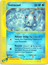 Tentacool 113/147 Reverse Holo - Aquapolis - Pokemon TCG 2002