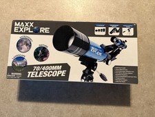Maxx Explore Telescope Set 70/400mm with Tripod - Mint Condition - Sealed/New